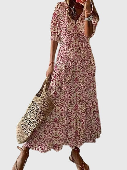 Amalia | Vintage Bohemian Summer Dress