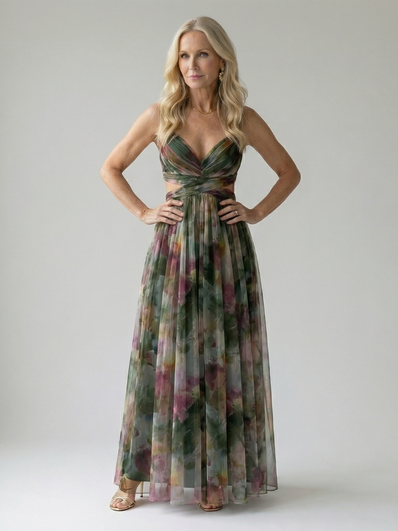 Isel | Luxe Soft Wrap Maxi Dress