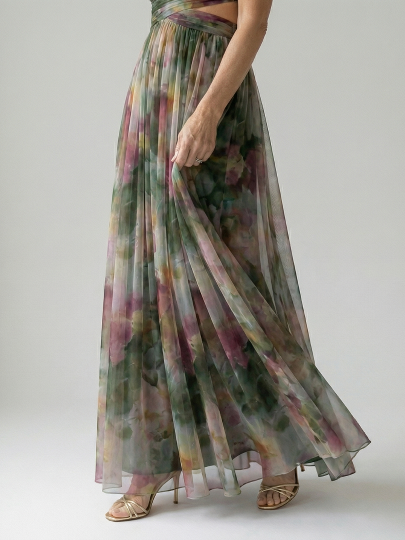 Isel | Luxe Soft Wrap Maxi Dress