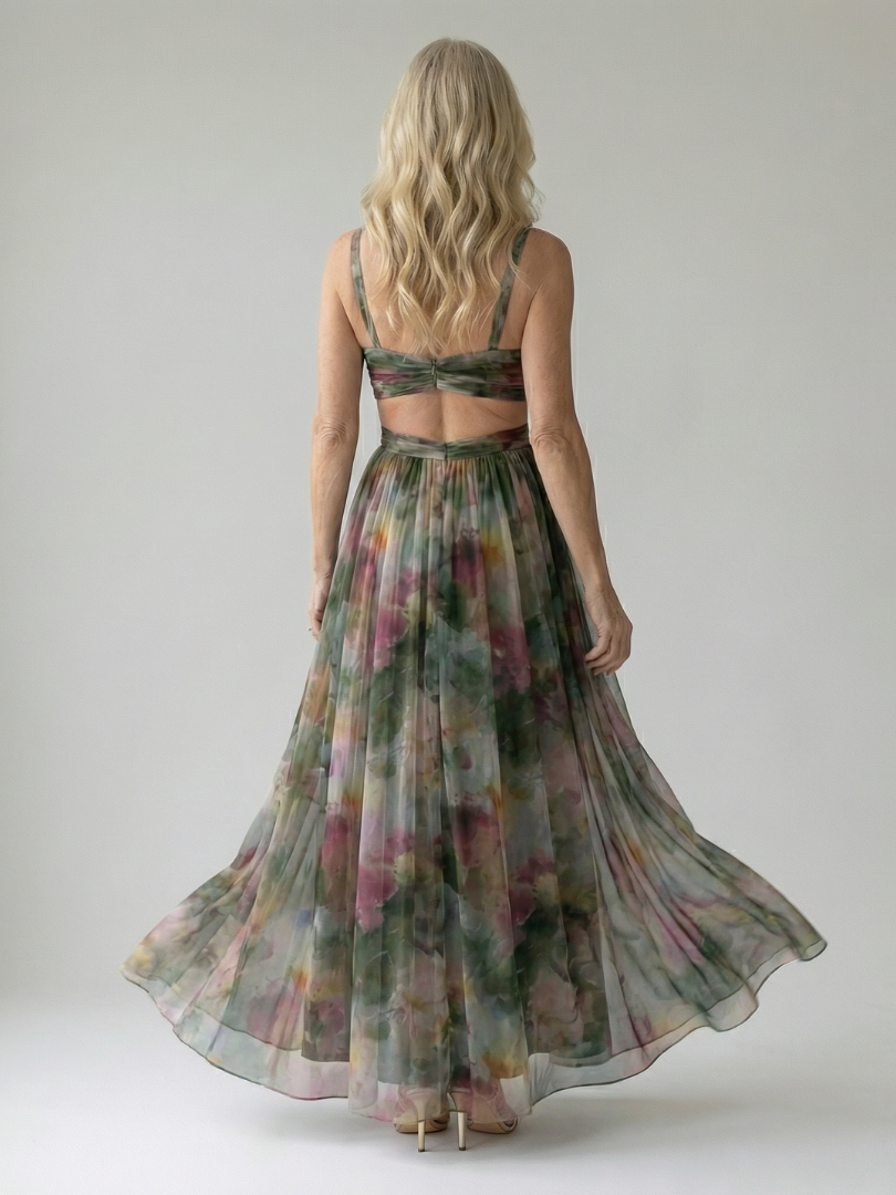 Isel | Luxe Soft Wrap Maxi Dress
