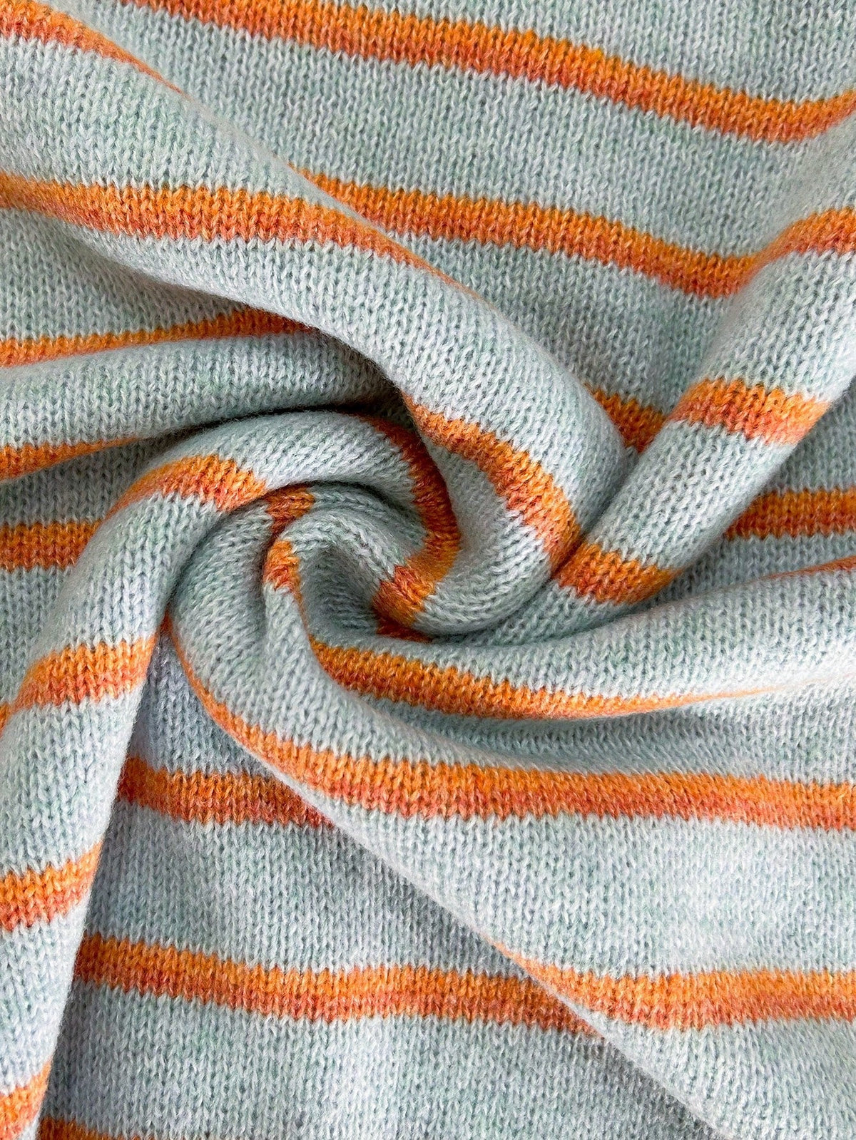 Mabel | Striped Knit Sweater Cardigan