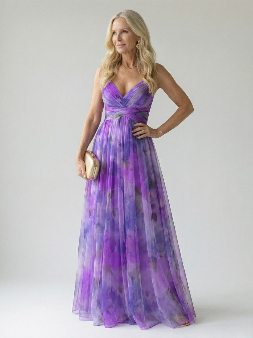 Isel | Luxe Soft Wrap Maxi Dress