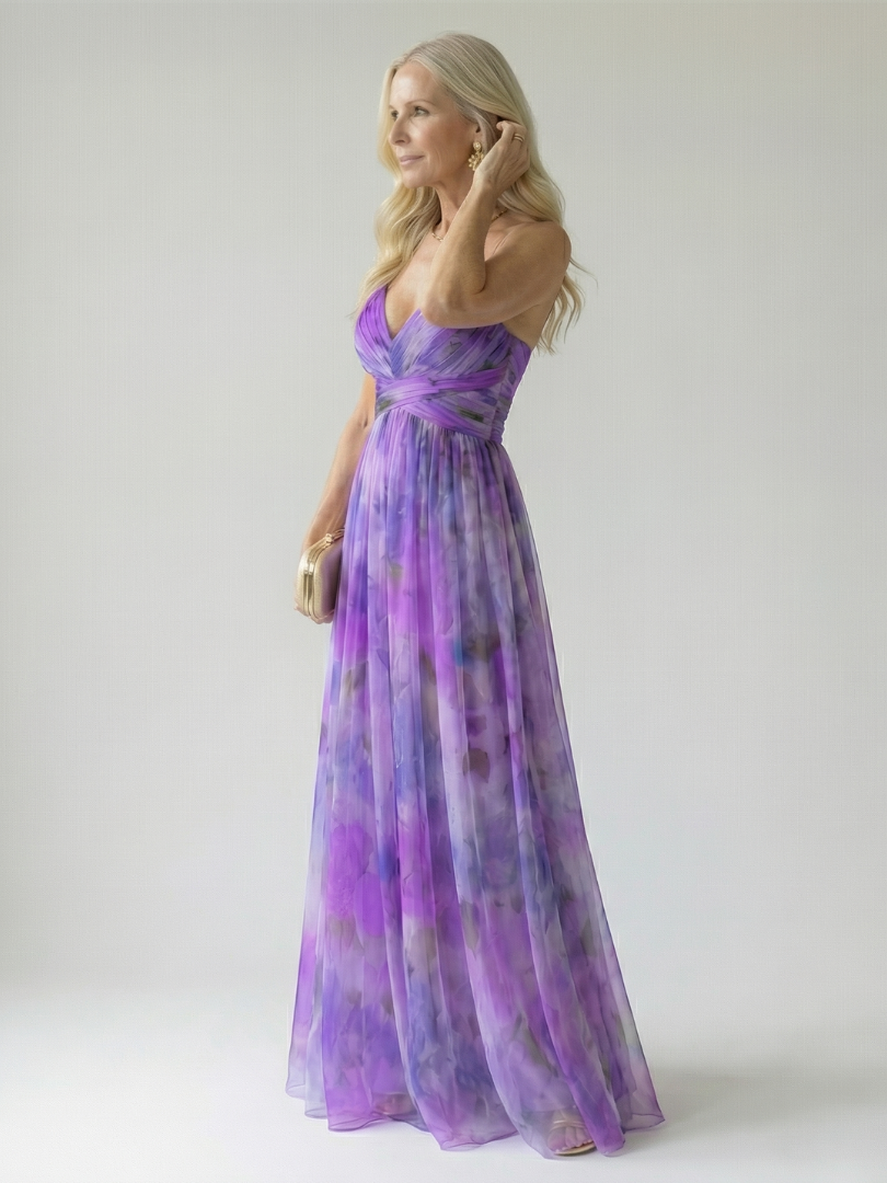 Isel | Luxe Soft Wrap Maxi Dress