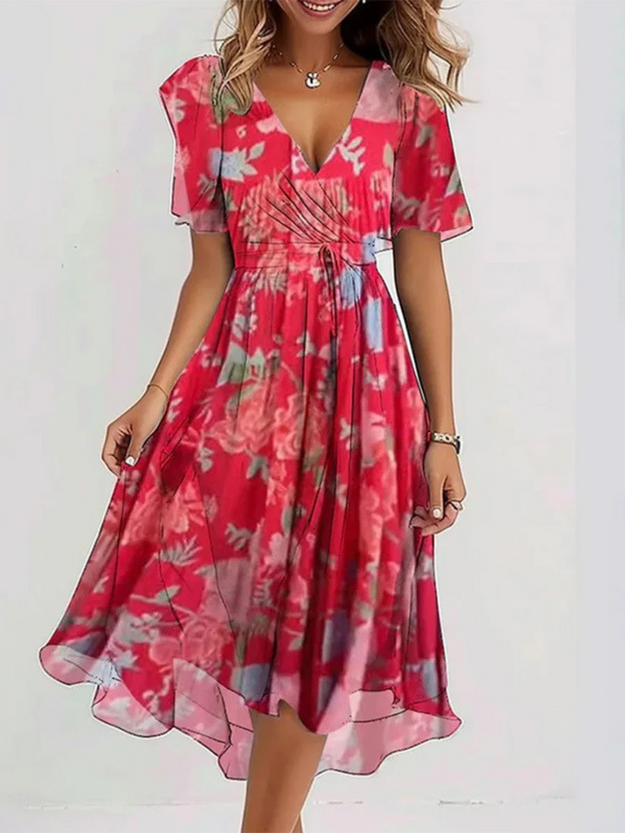 Matilda | Summer Dress with Belly Coverage