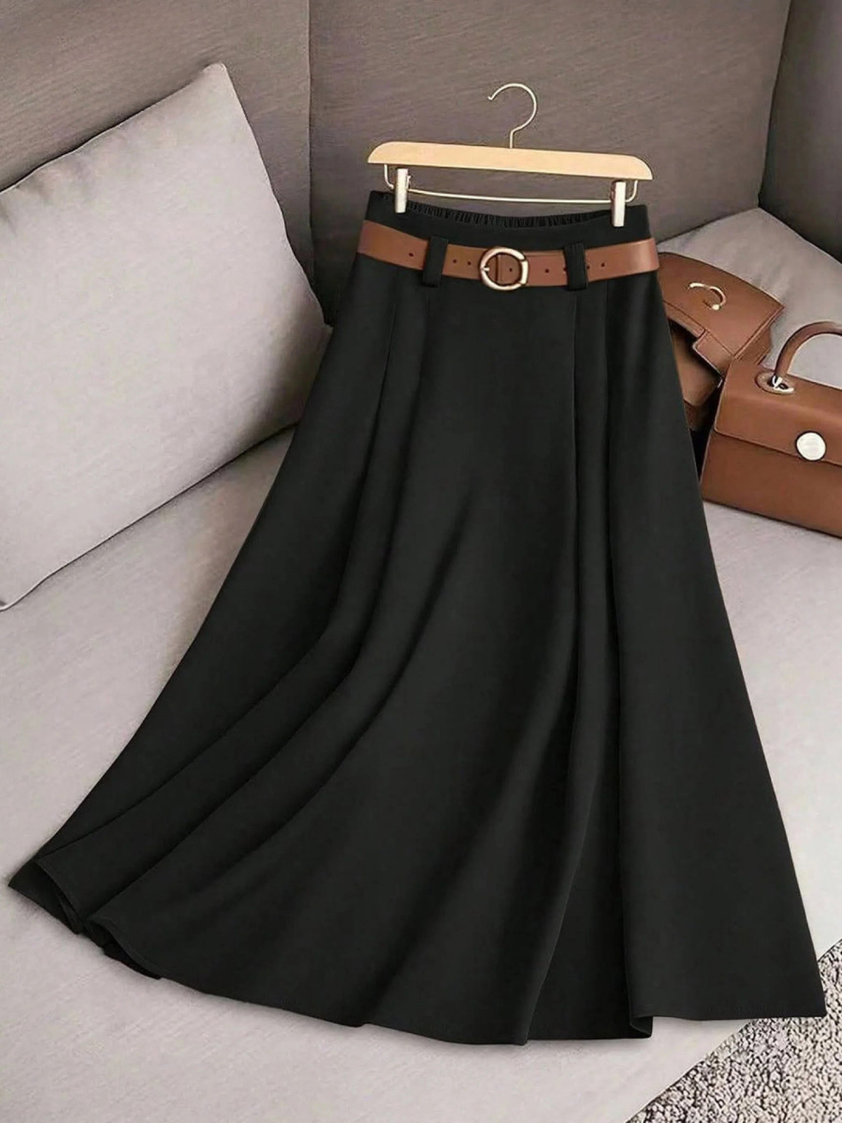 ZEPHYRAEN – HIGH WAIST SOLID COLOR PANTS FOR WOMEN