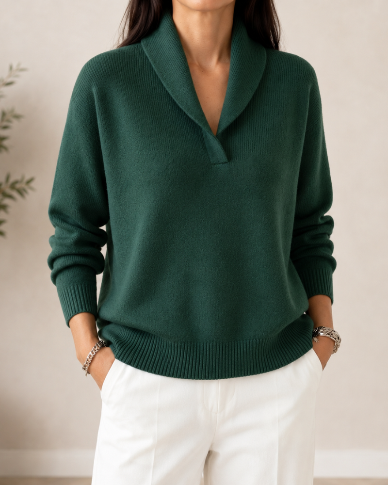 Merel | Soft V-Neck Jumper