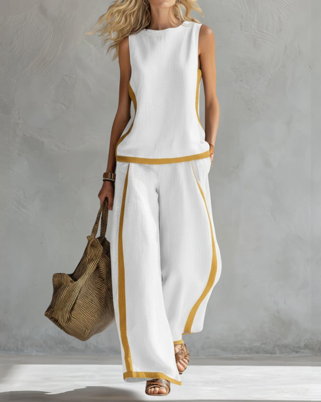 Aurora Linen Duo Set