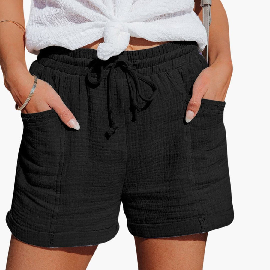 Emma | Trendy Casual Drawstring Shorts