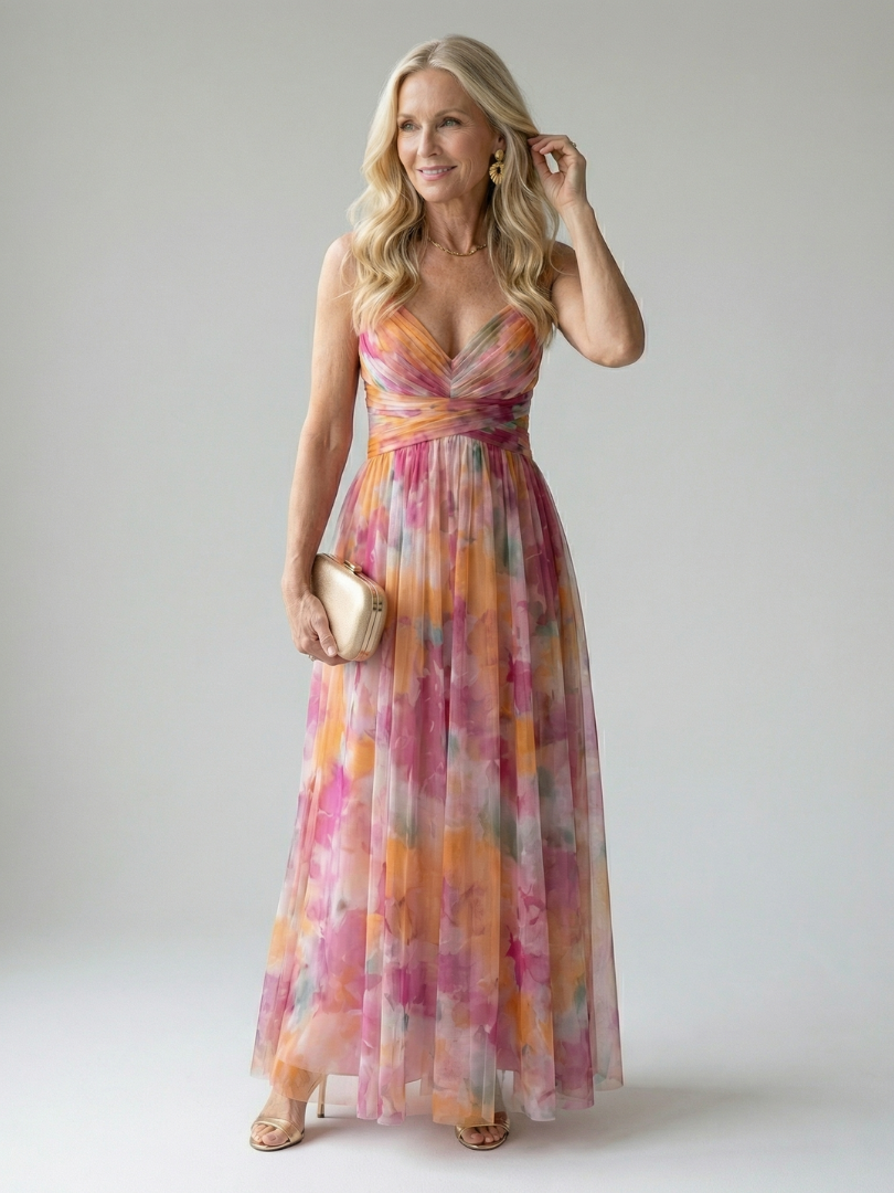 Isel | Luxe Soft Wrap Maxi Dress