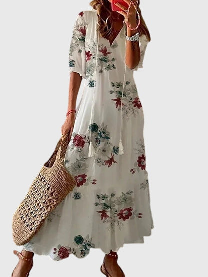 Amalia | Vintage Bohemian Summer Dress