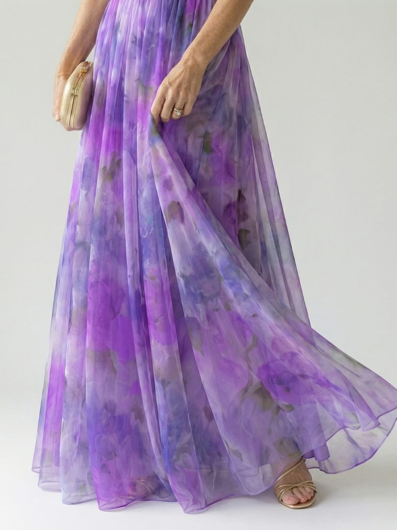 Isel | Luxe Soft Wrap Maxi Dress