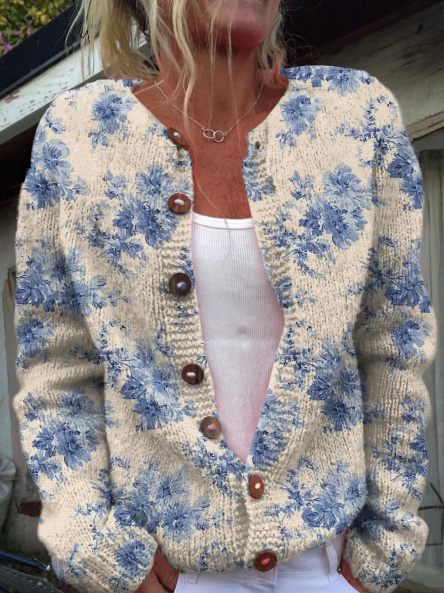 Daysie™ | Retro-Inspired Cardigan Sweater