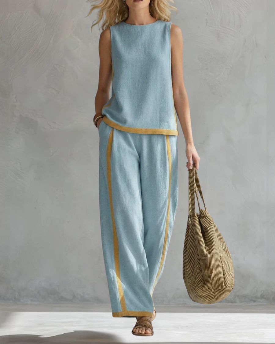 Aurora Linen Duo Set