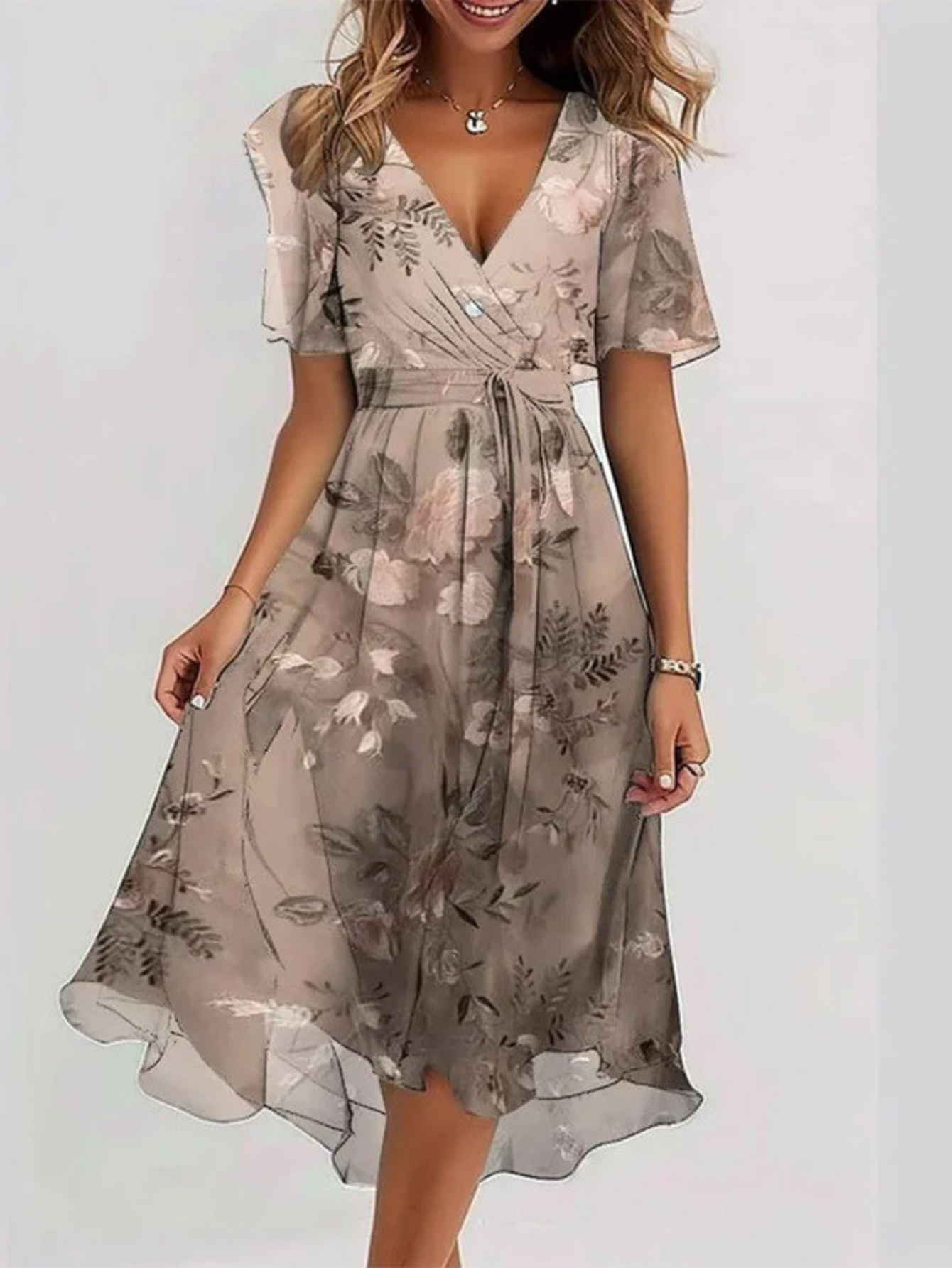 Matilda | Summer Dress with Belly Coverage