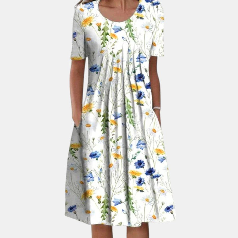 Gigi™ | Cotton Dress with Tummy Coverage