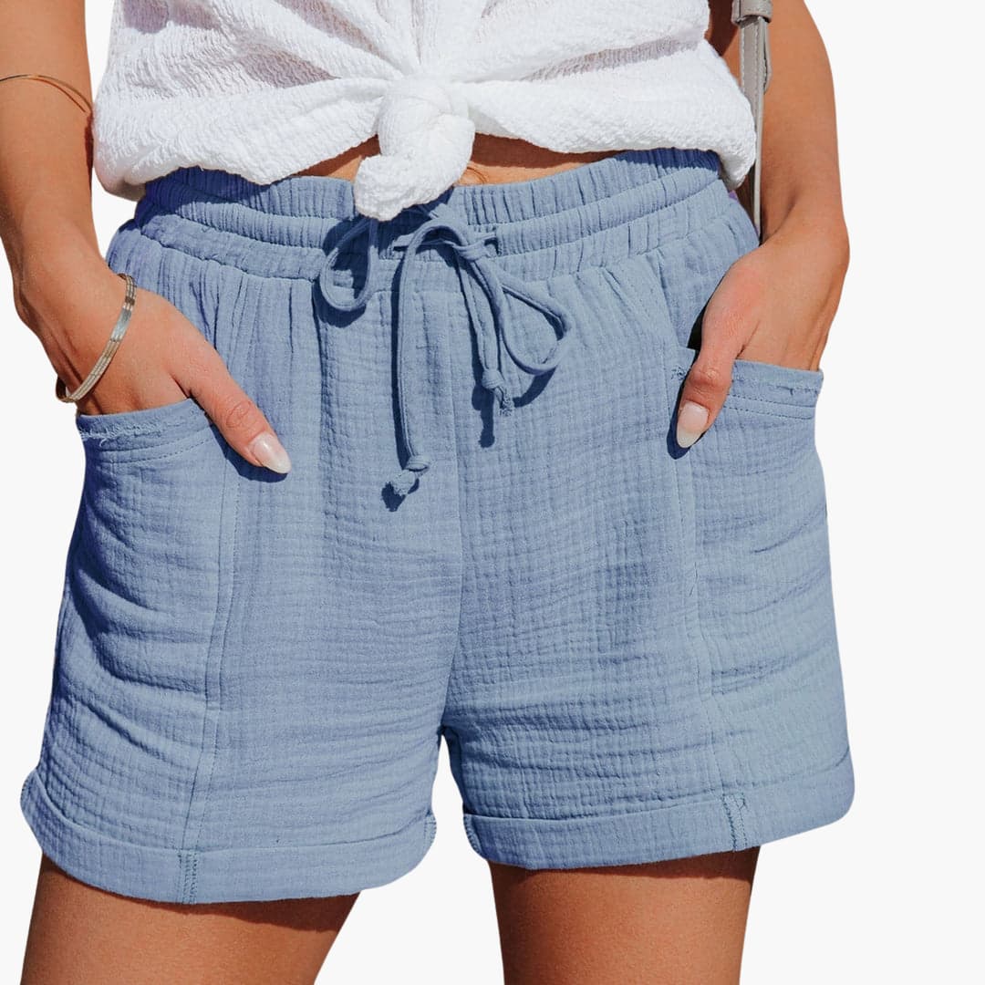 Emma | Trendy Casual Drawstring Shorts
