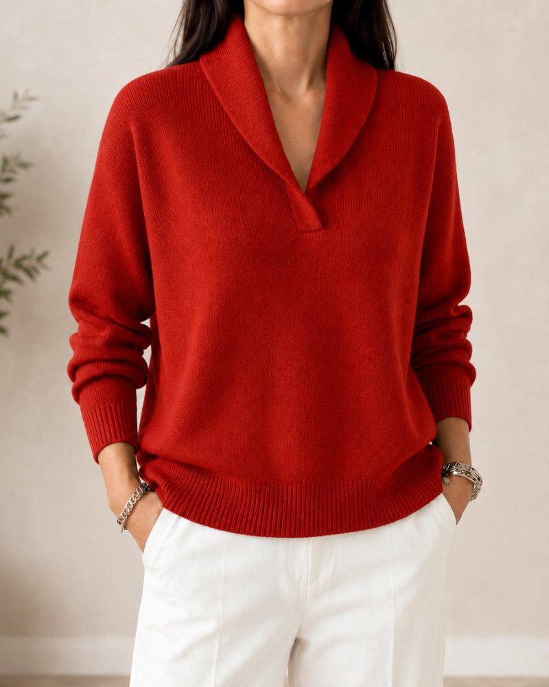 Merel | Soft V-Neck Jumper