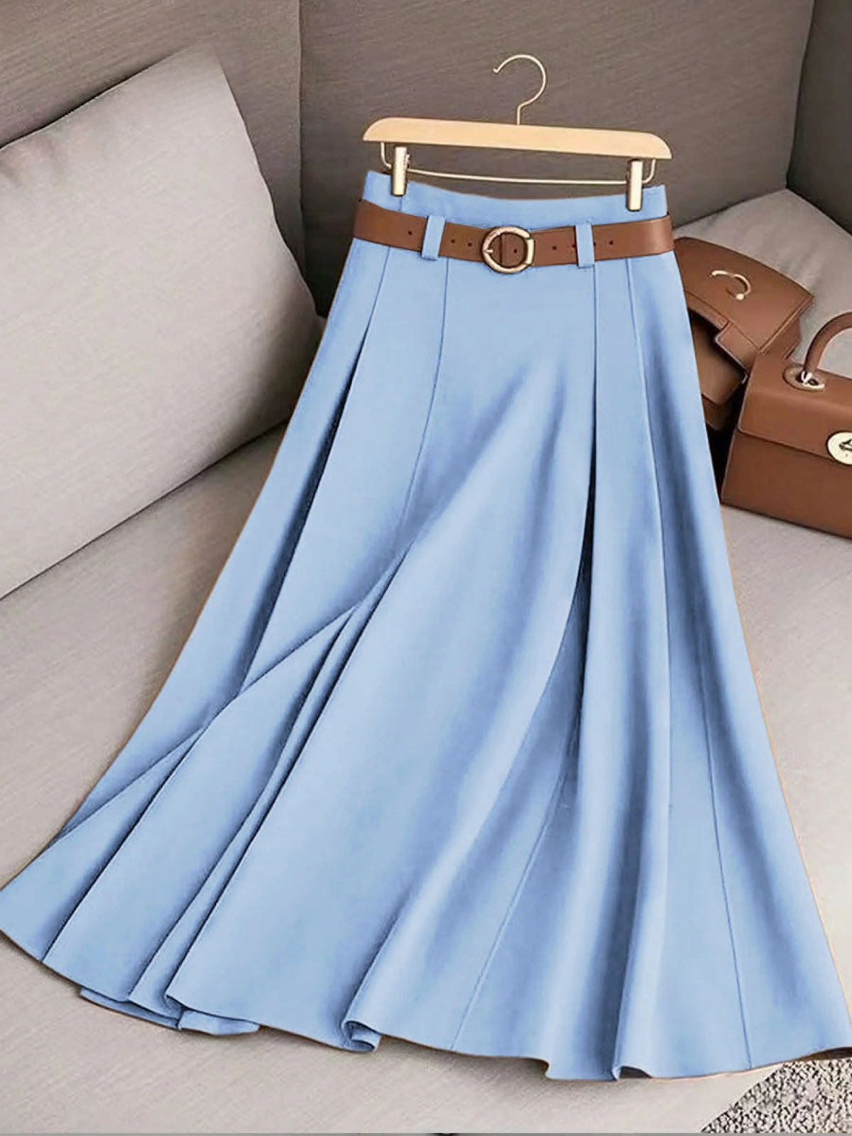 ZEPHYRAEN – HIGH WAIST SOLID COLOR PANTS FOR WOMEN