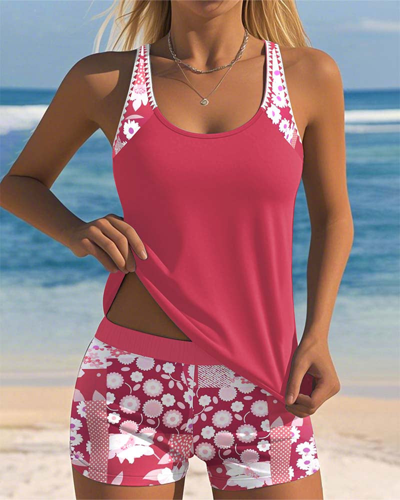 Matilda | Floral Print Swimwear Set