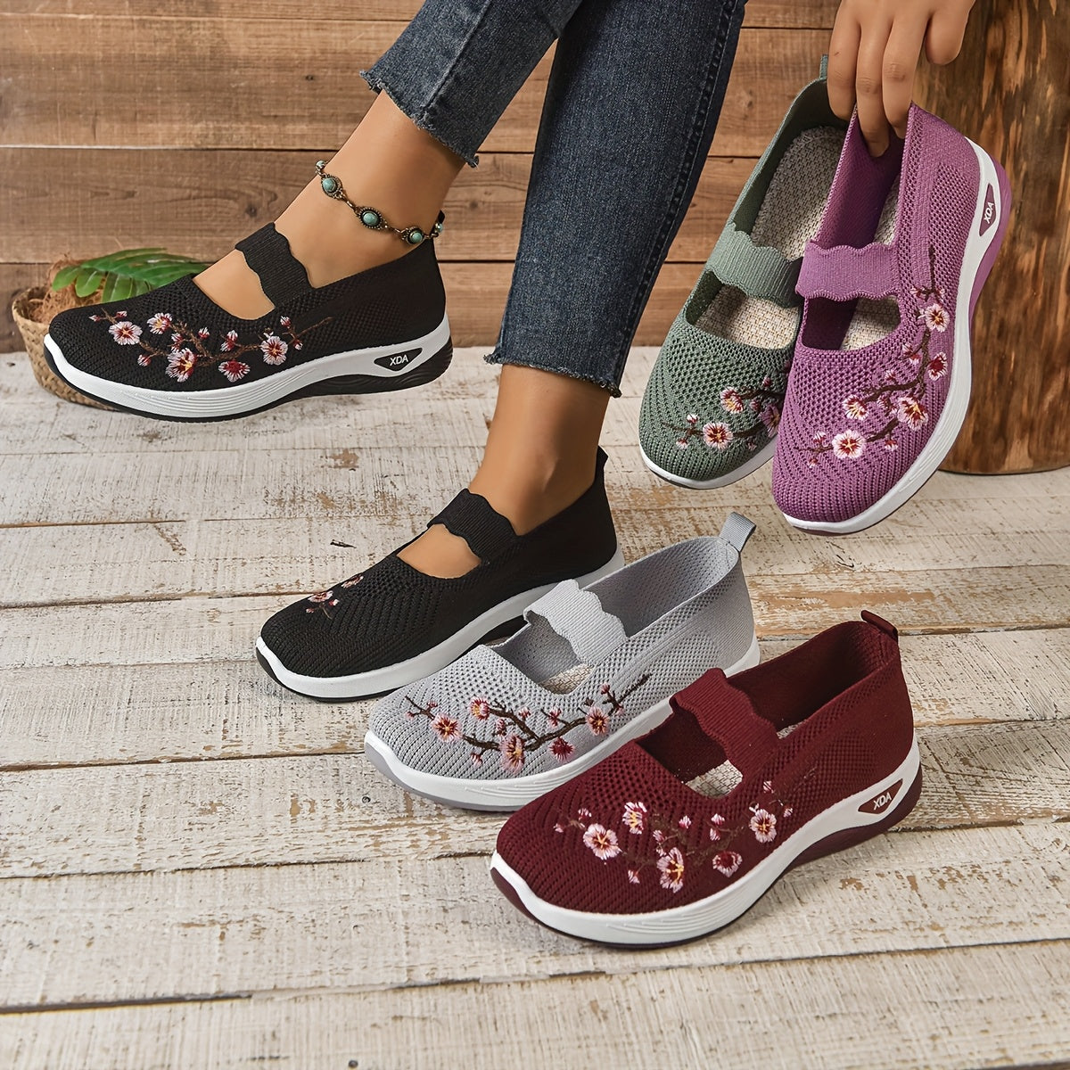 SoutienPlus™ | Ergonomic Comfort Footwear + Complimentary Insoles