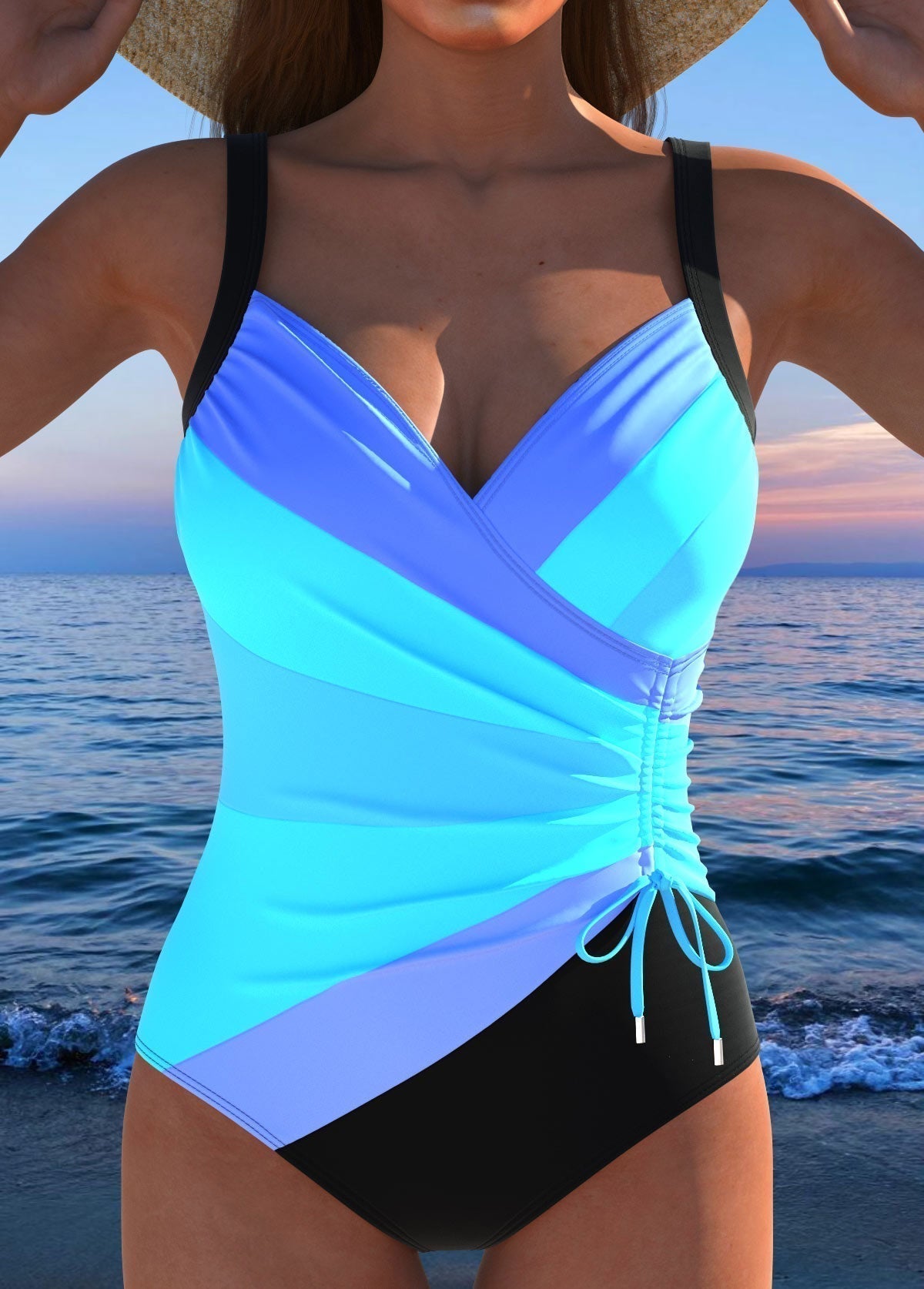 Natalie | Vibrant Print Swimwear