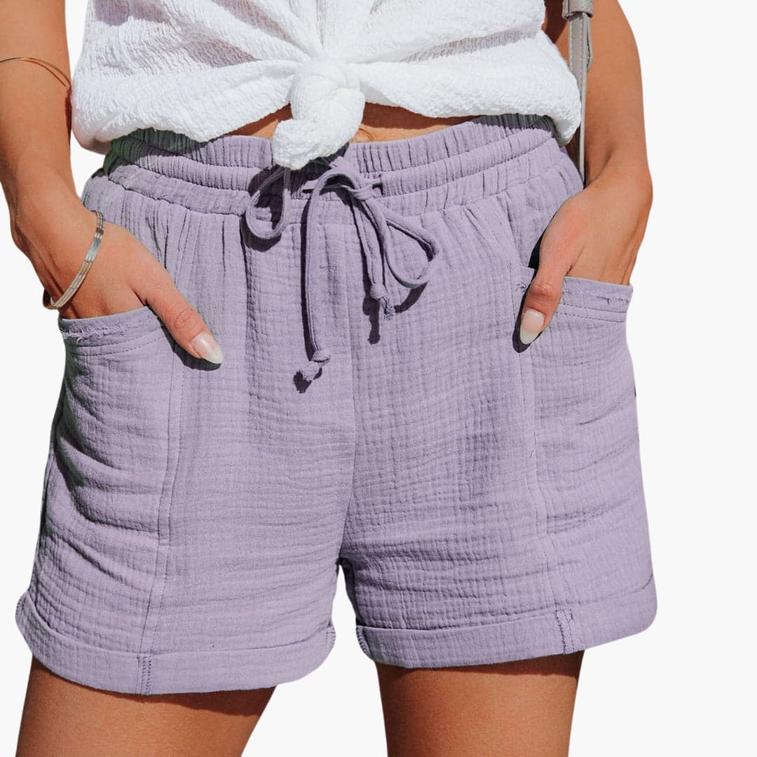 Emma | Trendy Casual Drawstring Shorts