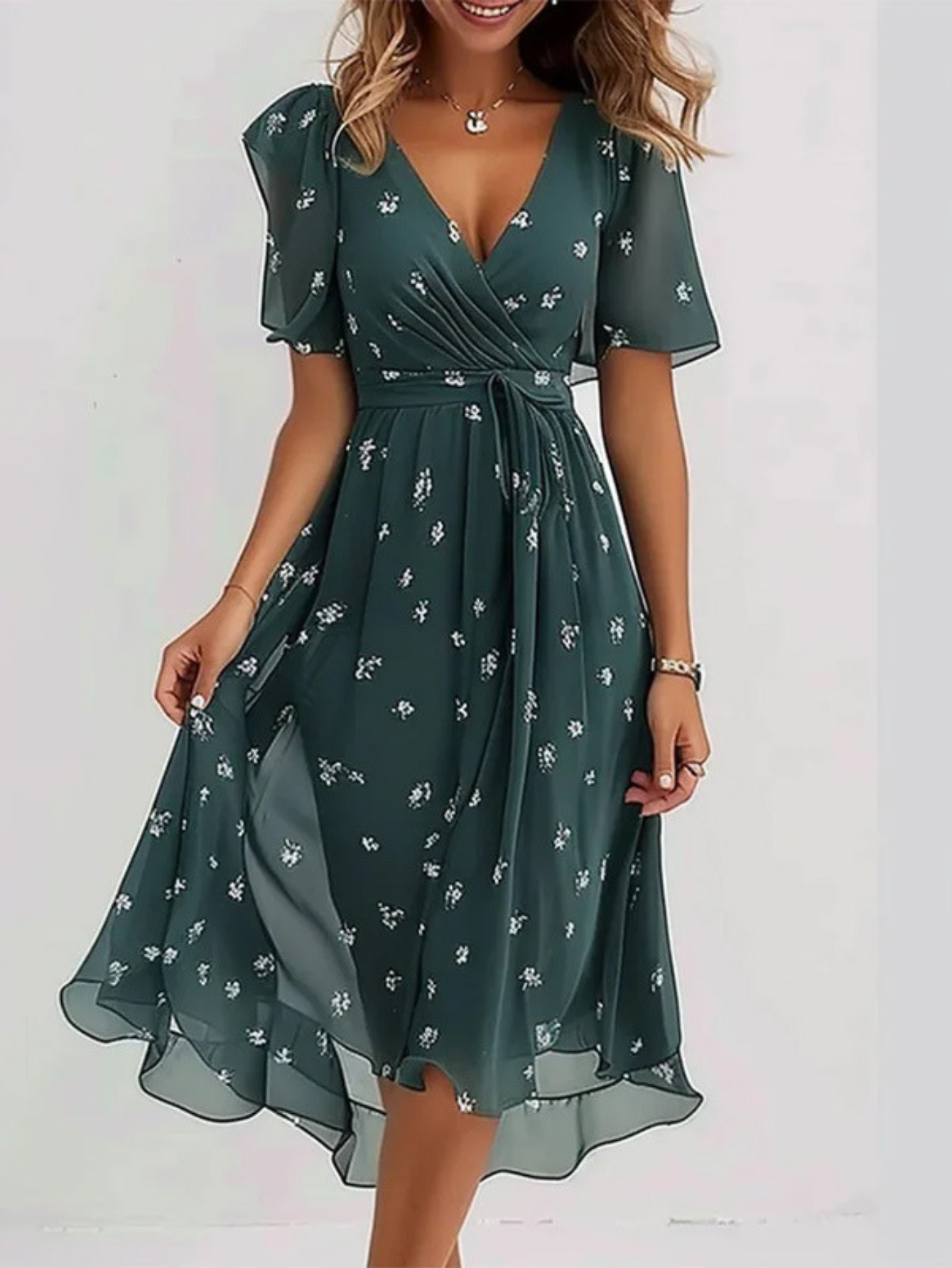 Matilda | Summer Dress with Belly Coverage