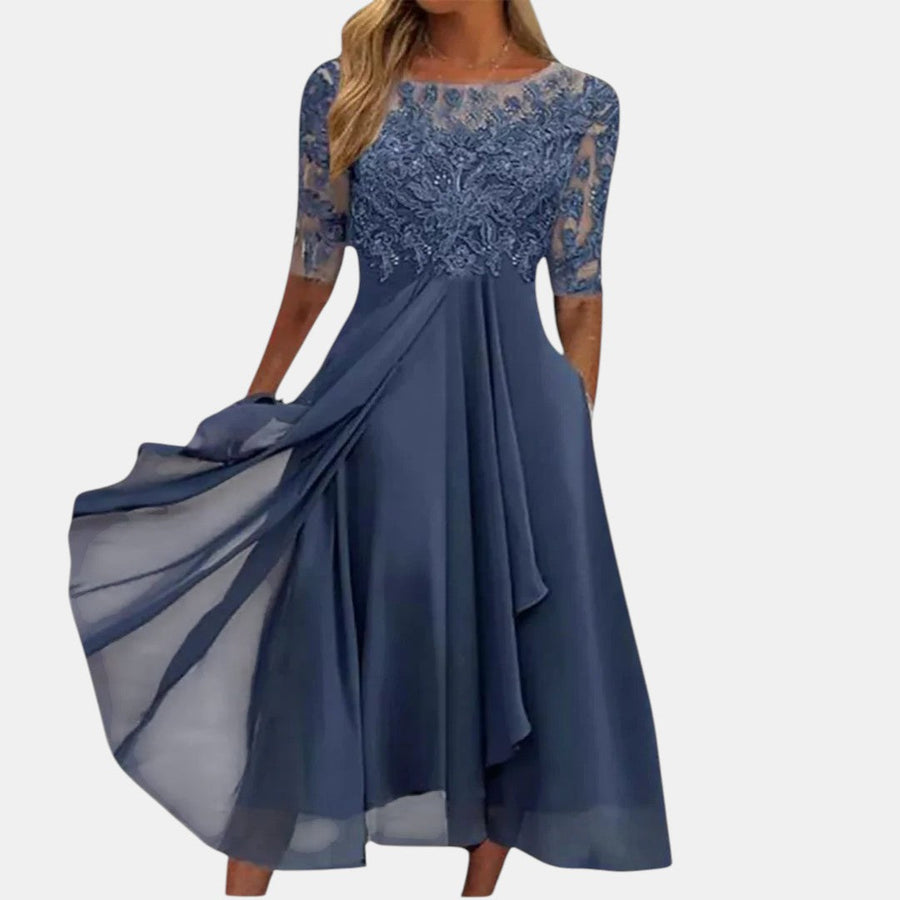 Rhonda™ | Chic Lace Elegance Dress