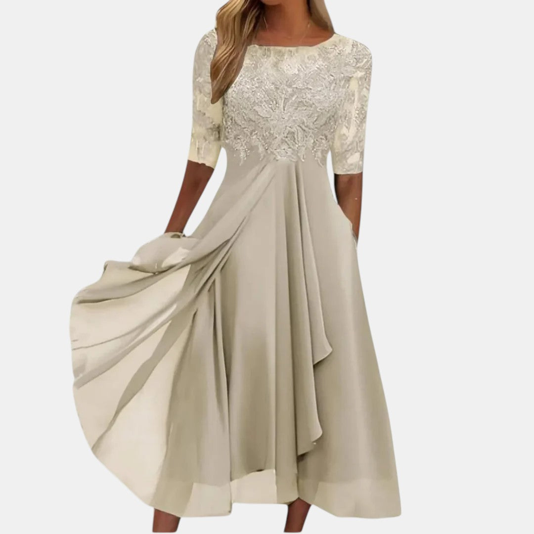 Rhonda™ | Chic Lace Elegance Dress