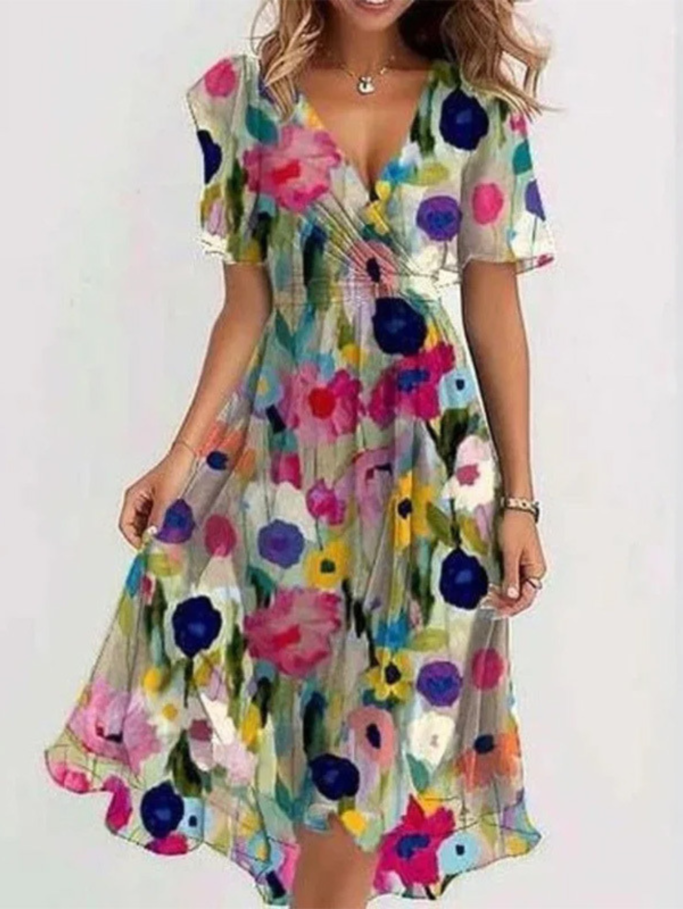 Matilda | Summer Dress with Belly Coverage