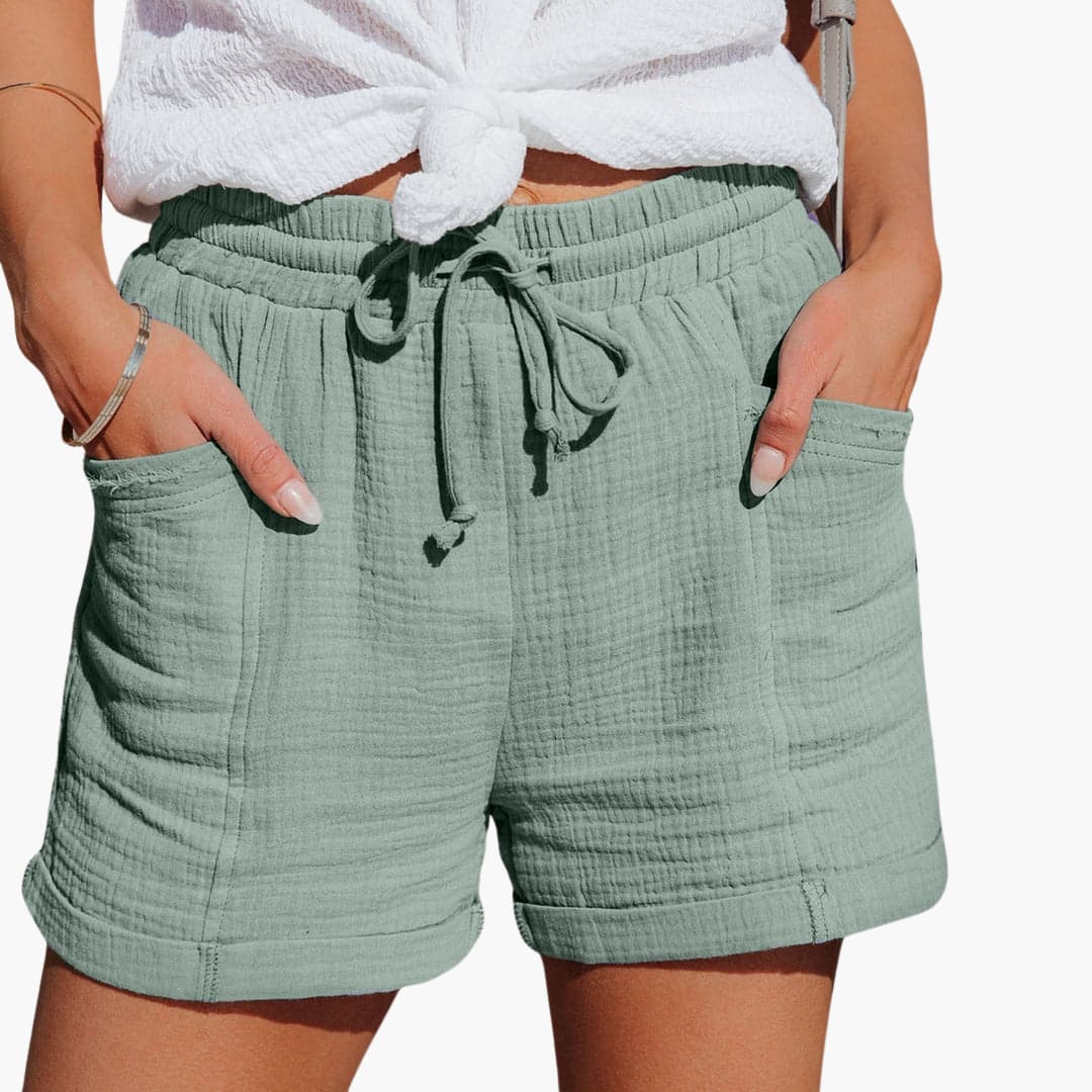 Emma | Trendy Casual Drawstring Shorts