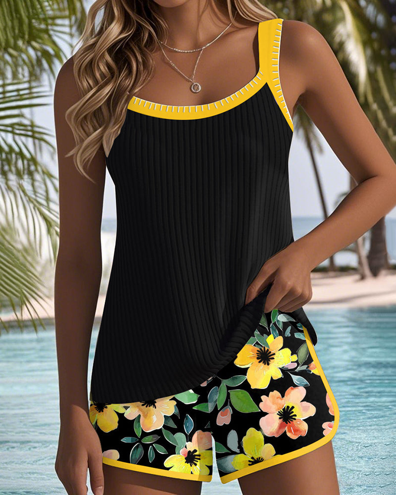 Freya | Floral Two-Piece Ensemble