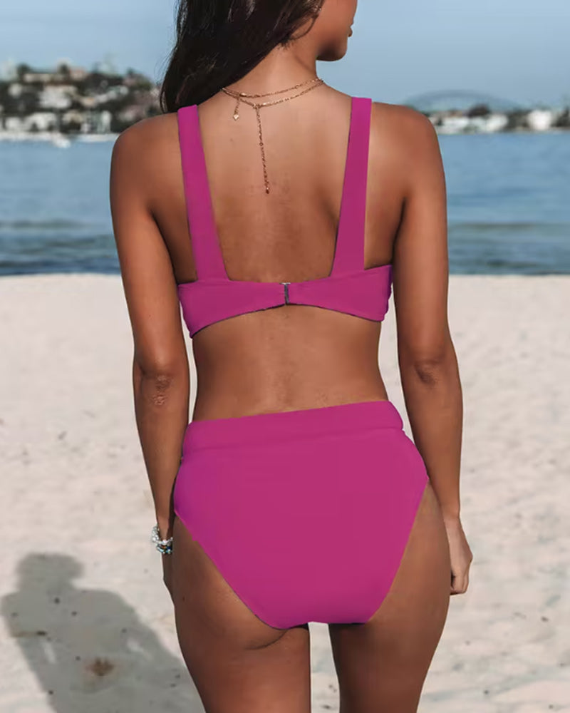 Ruby | Solid Color Two-Piece Set