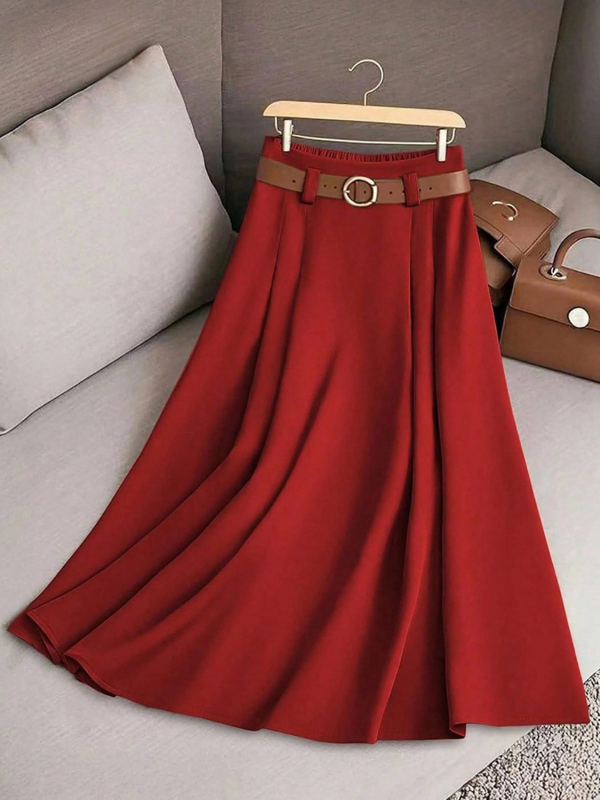 ZEPHYRAEN – HIGH WAIST SOLID COLOR PANTS FOR WOMEN