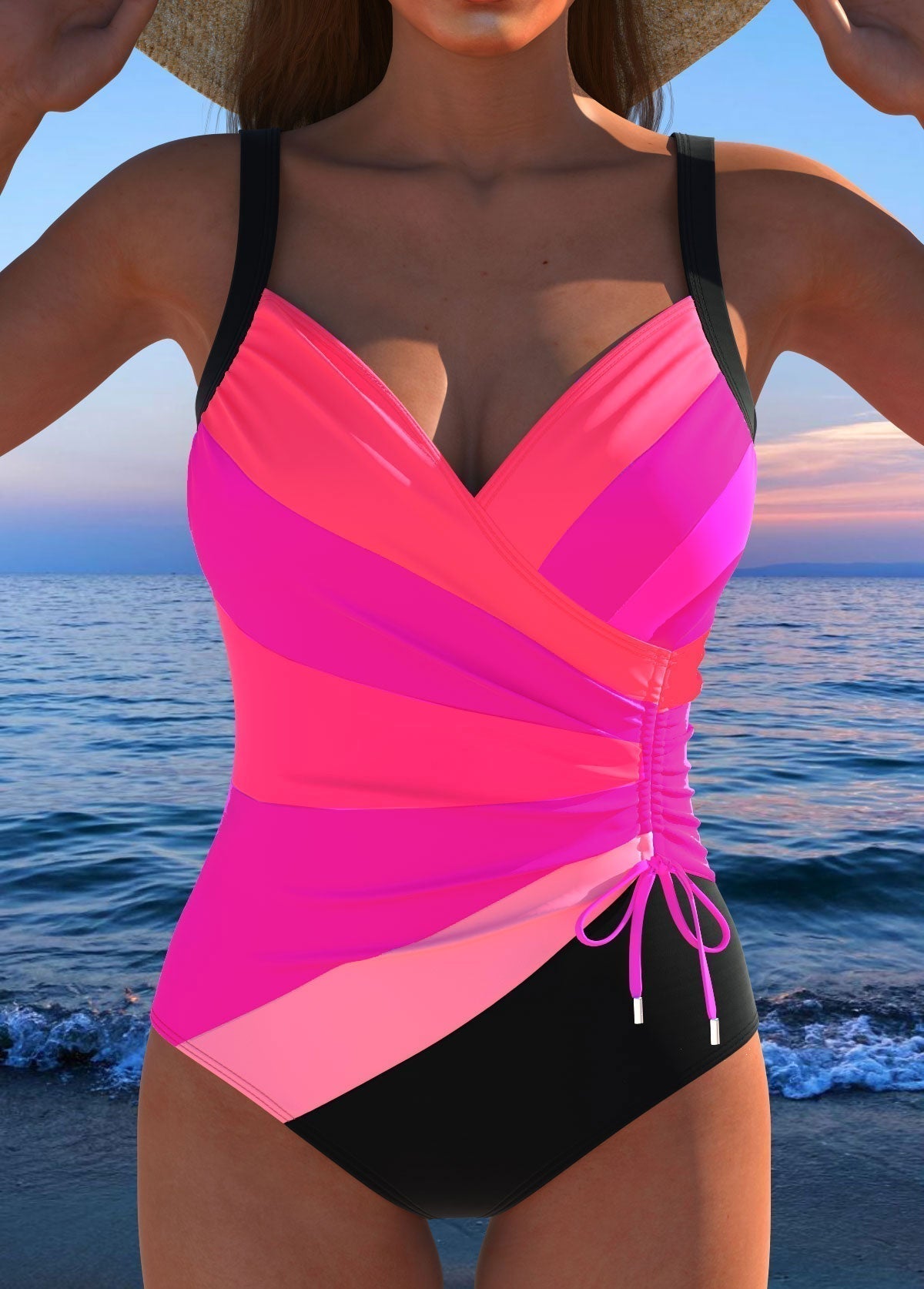 Natalie | Vibrant Print Swimwear