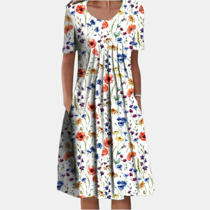 Gigi™ | Cotton Dress with Tummy Coverage