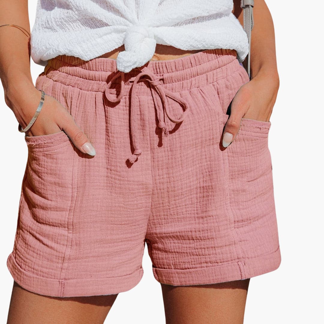 Emma | Trendy Casual Drawstring Shorts