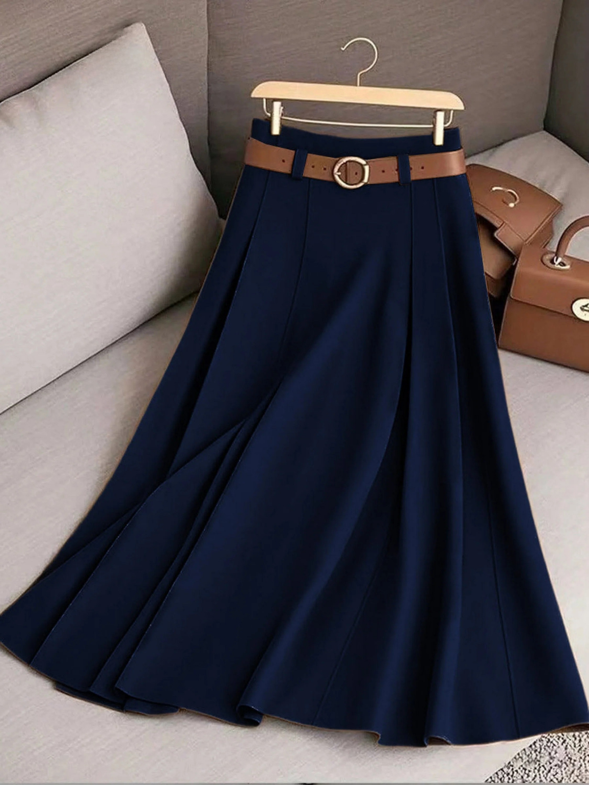 ZEPHYRAEN – HIGH WAIST SOLID COLOR PANTS FOR WOMEN