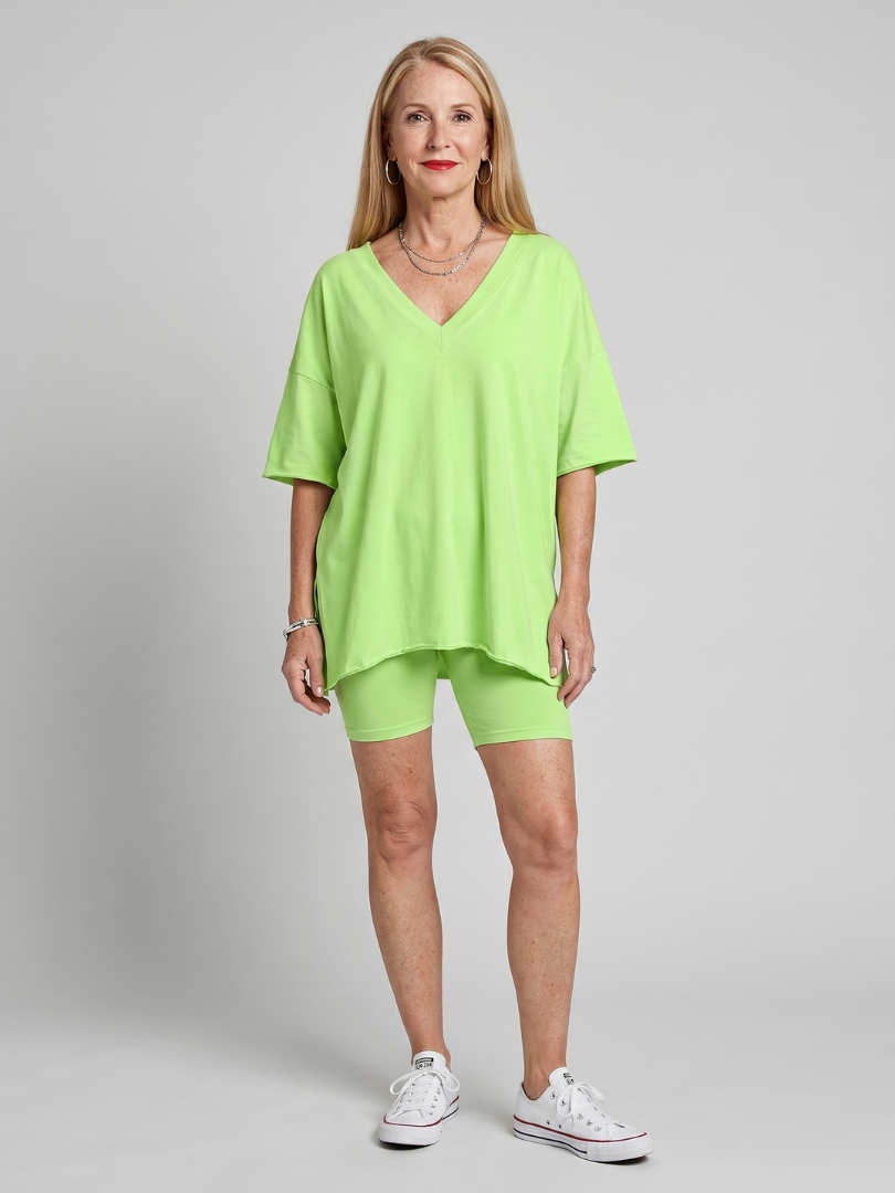 Lucinda | Relaxed Fit V-Neck Top and Shorts Set