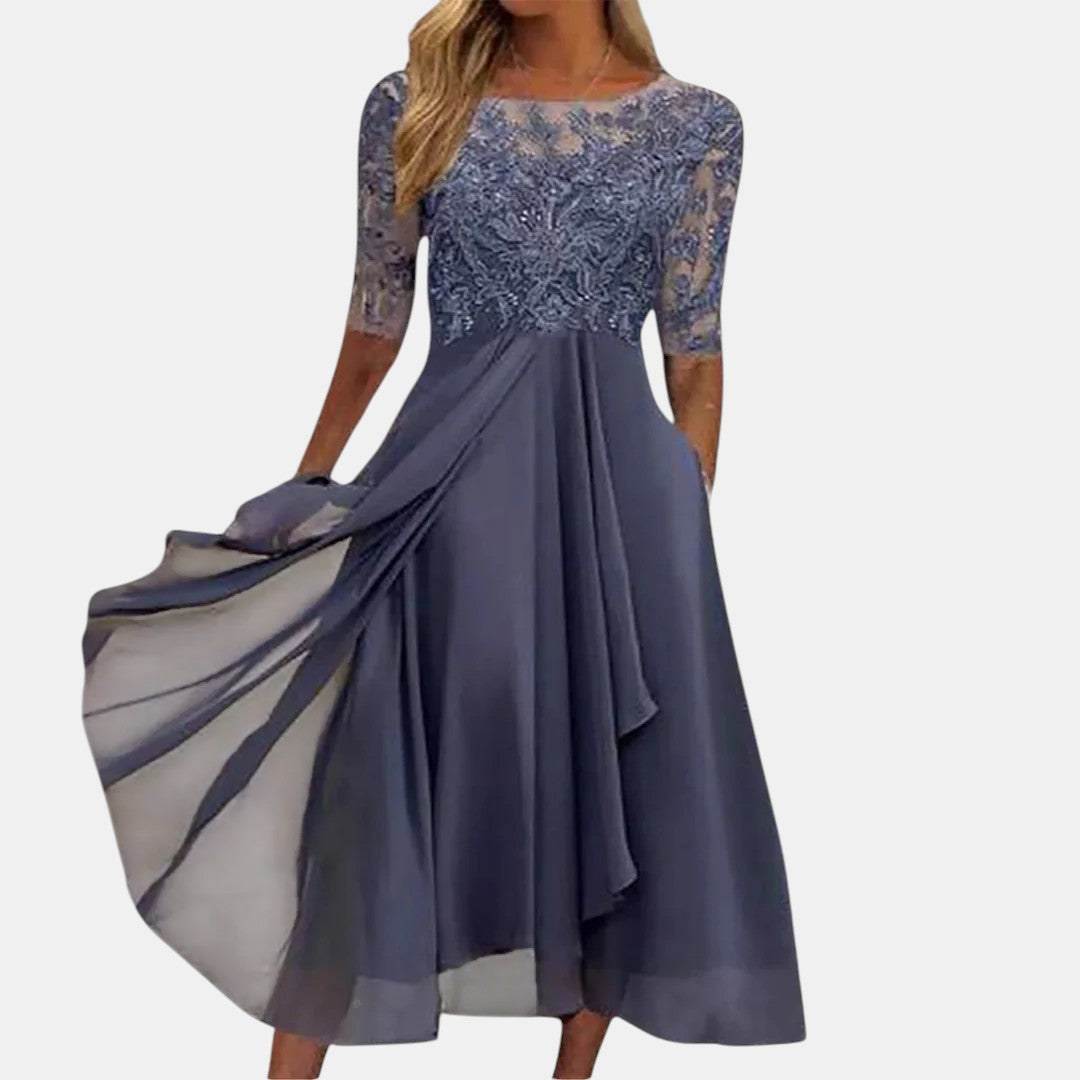 Rhonda™ | Chic Lace Elegance Dress