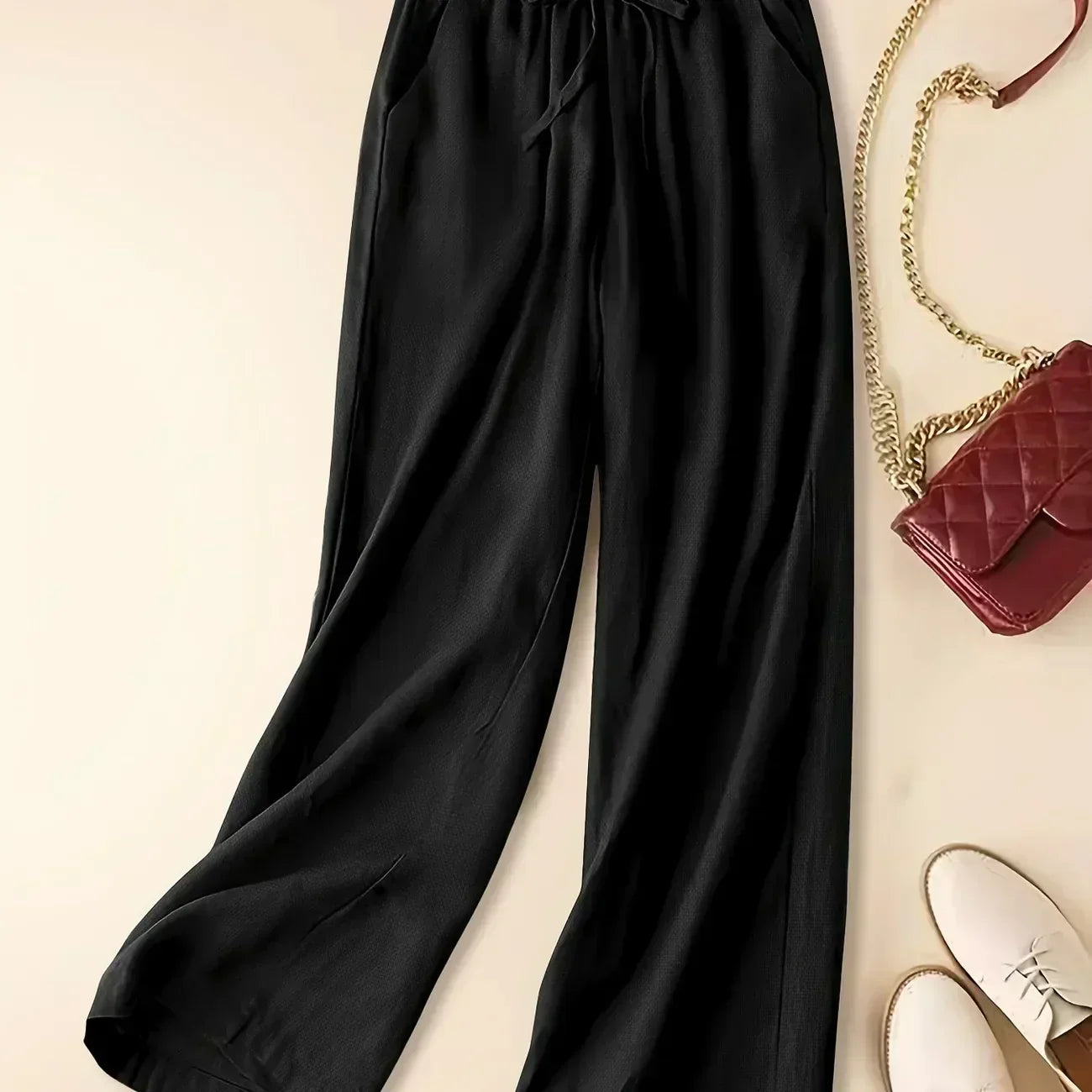 Tina - Easygoing Linen Trousers