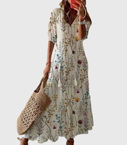 Amalia | Vintage Bohemian Summer Dress