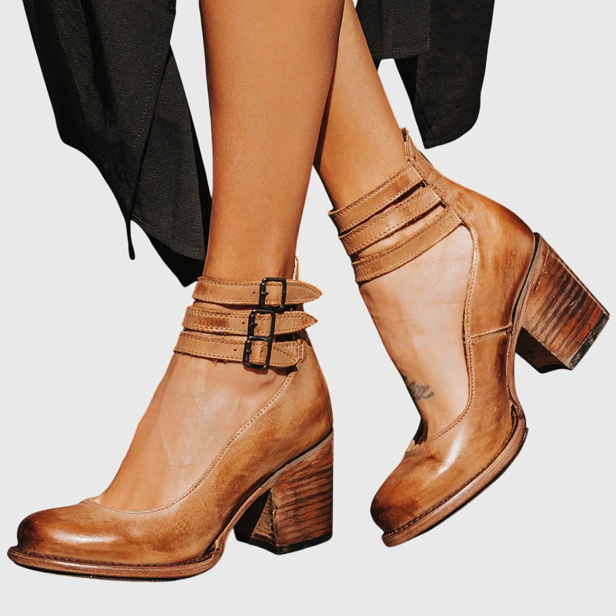 Hannah | Stylish and Cozy Heeled Shoes