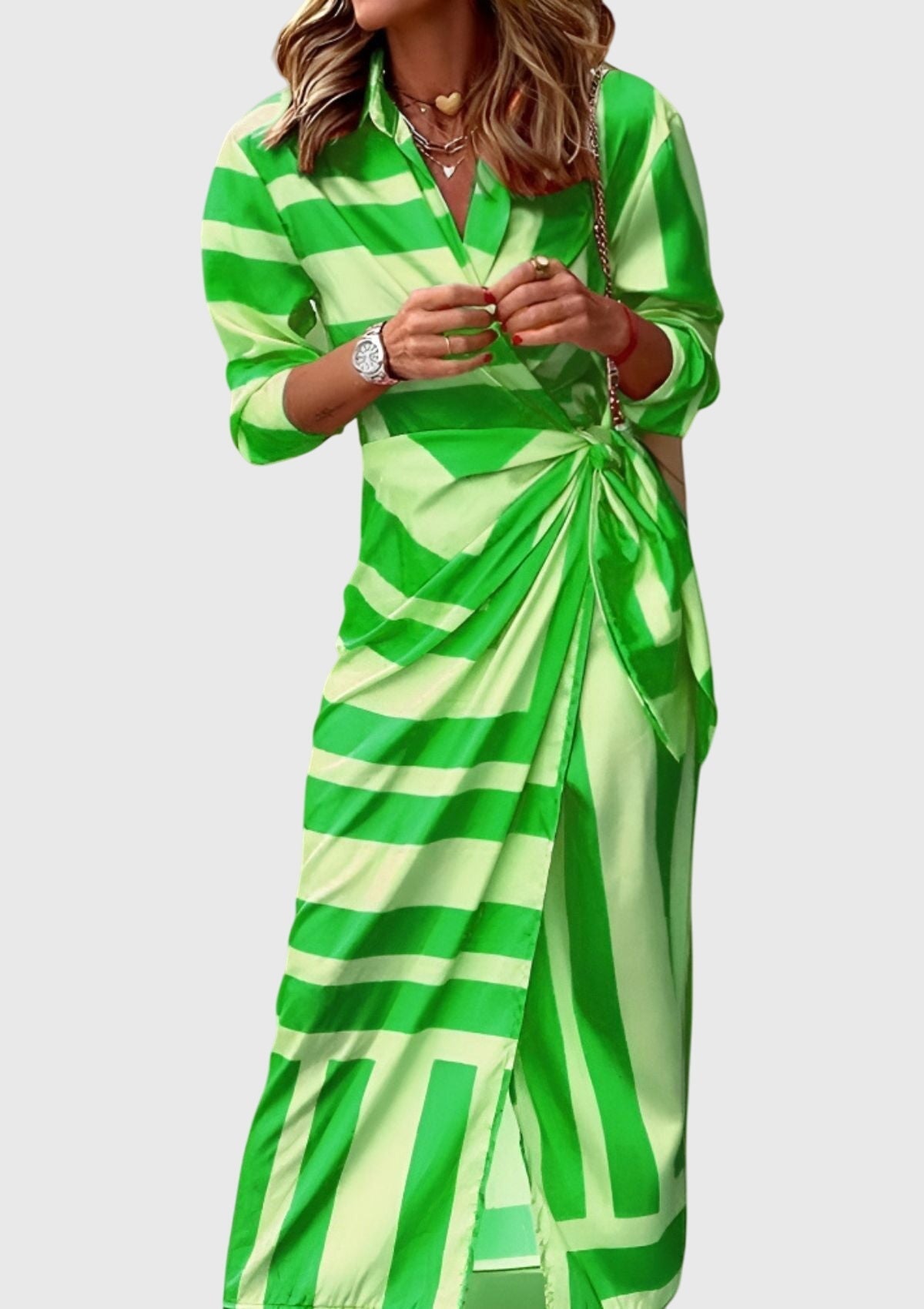 Everly | Stylish Printed Wrap Dress