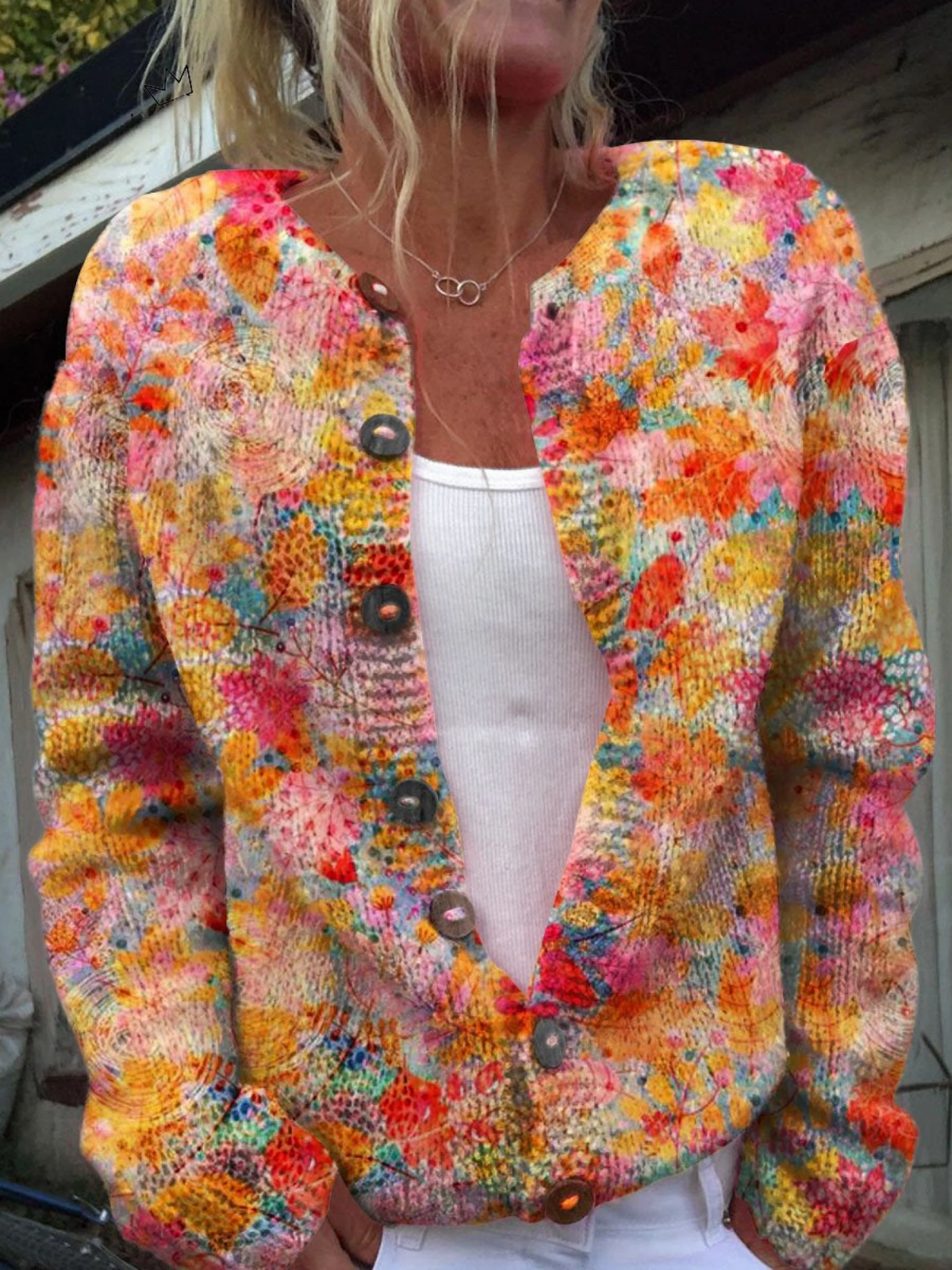 Helena™ | Retro-Inspired Cardigan Sweater