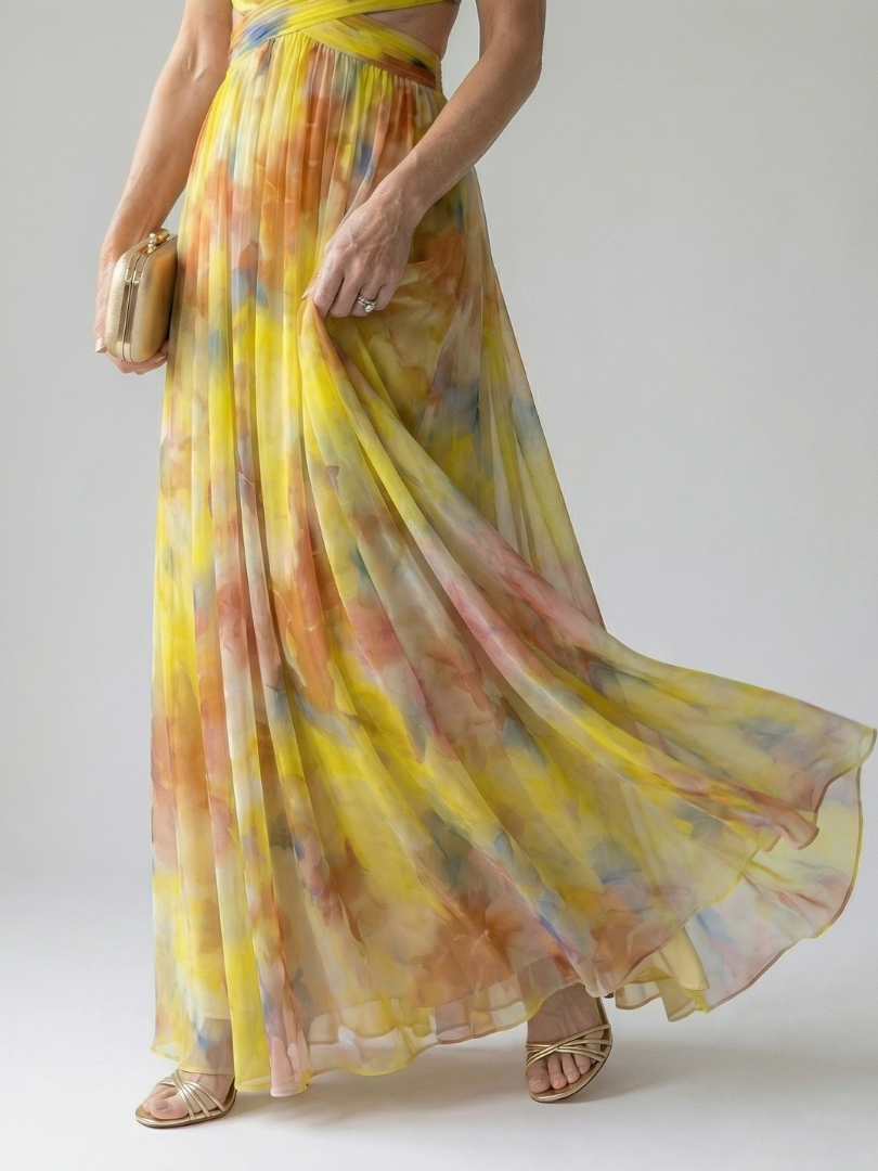 Isel | Luxe Soft Wrap Maxi Dress