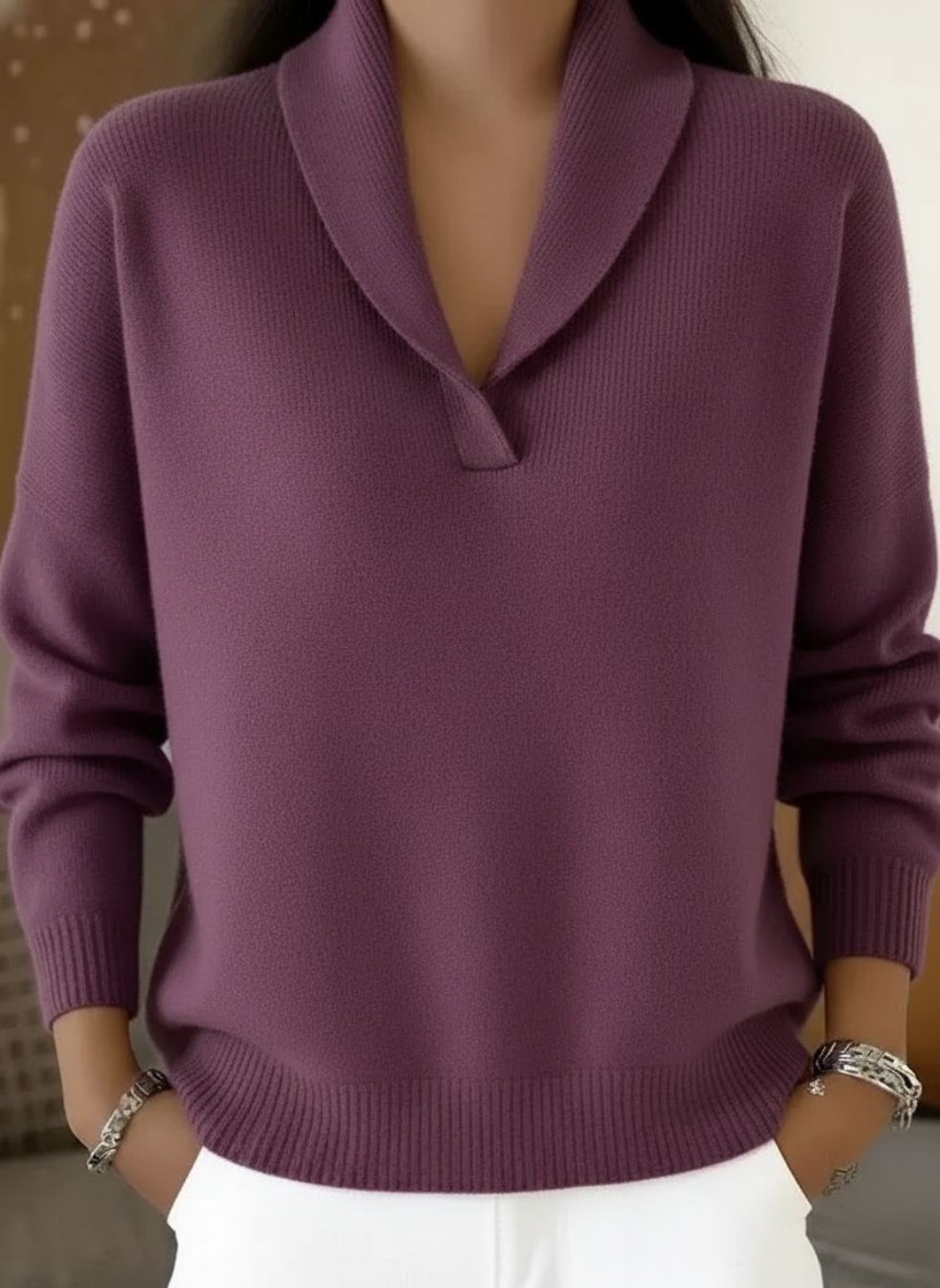 Daina | V-Neck Sweater