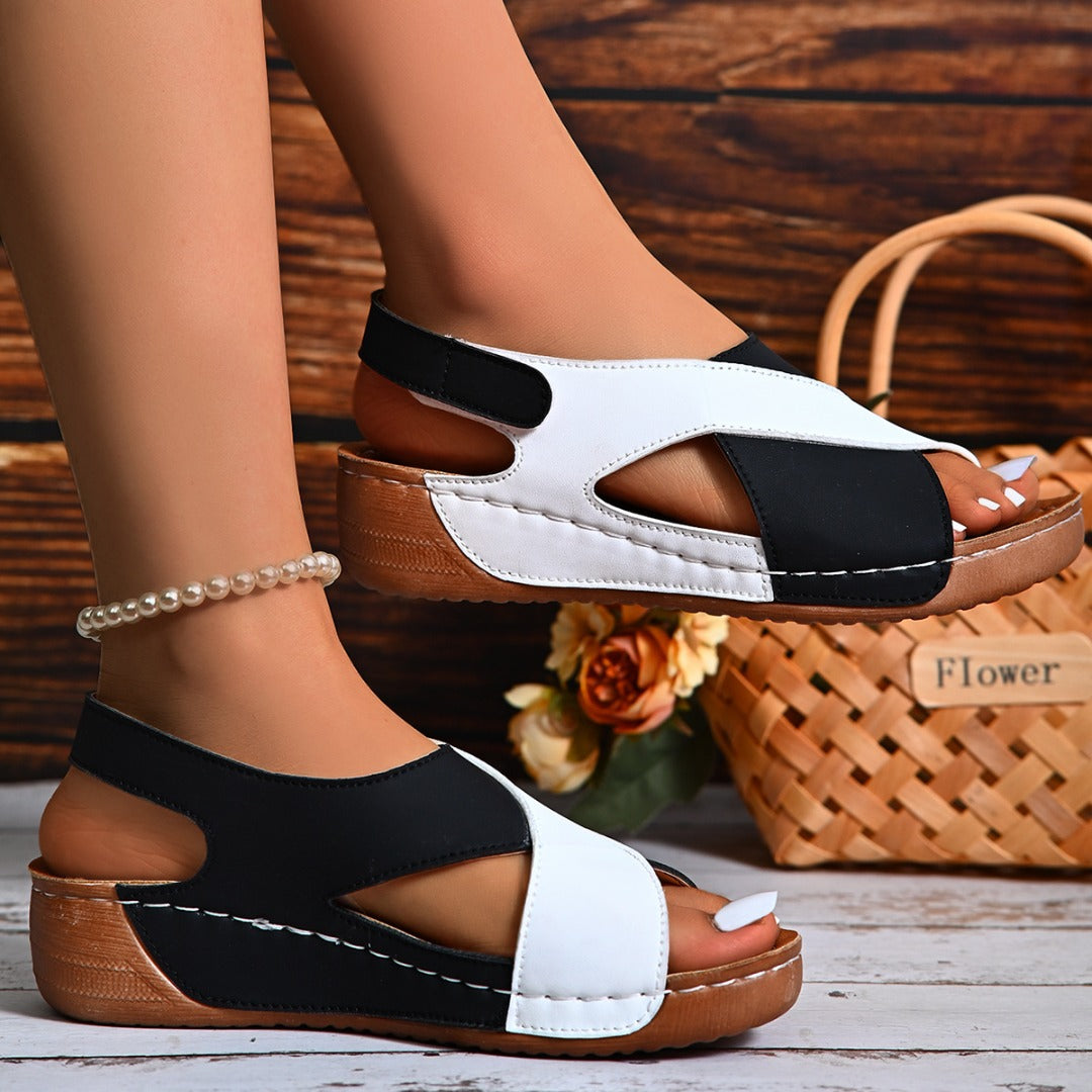 Livia™ — Contemporary Ergonomic Platform Sandals