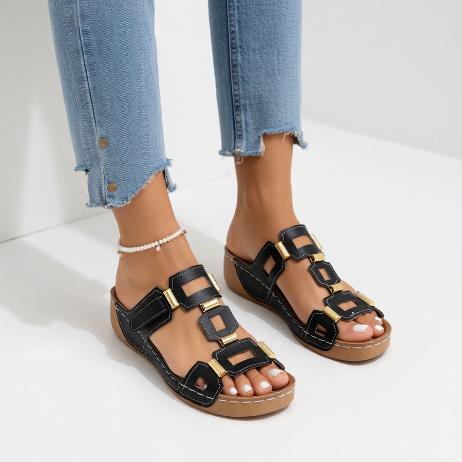 Soléna™ — Stylish and Comfortable Ergonomic Summer Sandals