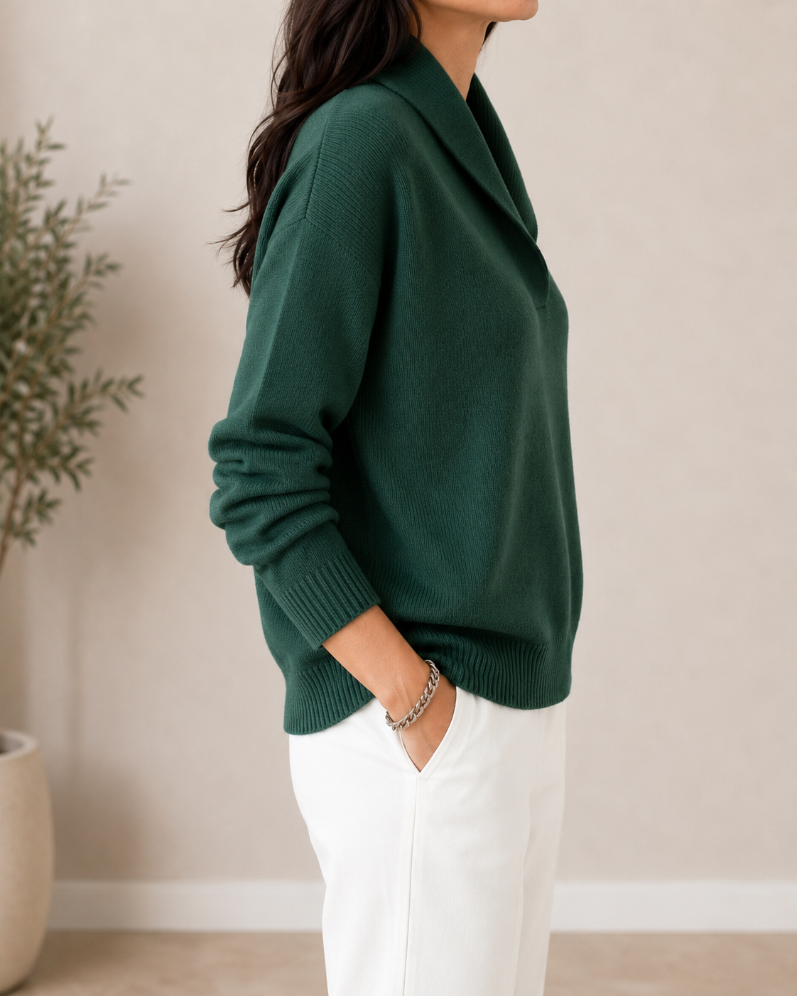 Merel | Soft V-Neck Jumper